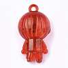 Transparent Acrylic Pendants TACR-S149-01-3