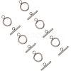 Unicraftale 304 Stainless Steel Toggle Clasps STAS-UN0002-24P-2