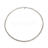 Non-Tarnish 304 Stainless Steel Double Link Rolo Chains Necklace for Women NJEW-JN03892-05-1