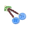 4Pcs Acrylic Sewing Buttons Pendants PALLOY-JF04201-4
