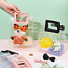  12Pcs 2 Colors PVC Plastic Gift Bags ABAG-NB0002-07-3