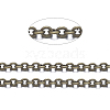 Brass Cable Chains X-CHC-034Y-AB-NF-1