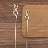 Alloy U-shaped Hair Sticks for Women PW-WG5DE37-04-1