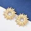 Alloy Stud Earrings EJEW-D300-02G-03-4