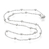 Non-Tarnish 304 Stainless Steel Cable Chain Necklaces NJEW-M183-05P-1