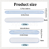 4Pcs 2 Styles Transparent PVC Anti-Collision Bumper Guard FIND-WH20015-056-2