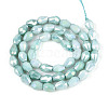 Anti-Tarnish Electroplate Glass Beads Strands GLAA-T025-13A-03-2