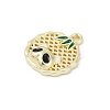 Alloy Enamel Charms PALLOY-R151-22G-2