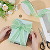 Polyester Hollow Grid Ribbons OCOR-WH0105-107A-3