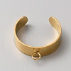 304 Stainless Steel Loop Ring Base FIND-WH0161-31C-G-1