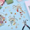DIY Keychain Kit DIY-WH0349-587A-4