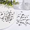 CREATCABIN 400Pcs 2-Hole Glass Seed Beads SEED-CN0001-08-4