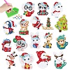 Christmas DIY Diamond Painting Sticker Kits PW-WG846C5-01-2