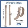 3Pcs Nylon Watch Bands AJEW-OC0015-63C-2