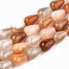 Natural Crackle Agate Beads Strands G-T131-32-1