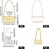 Fingerinspire 4Pcs 4 Style Mini-Display Metal Bags AJEW-FG0001-59-2