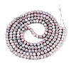 Baking Paint Glass Beads Strands DGLA-N016-4mm-03-2
