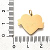 304 Stainless Steel Enamel Pendants STAS-B079-01G-01-3