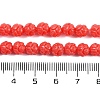 Synthetic Coral Carved Beads Strands CORA-C003-01C-4