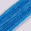 Glass Beads Strands EGLA-E057-02B-05-1