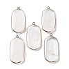 Natural Quartz Crystal Pendants G-G063-02D-1