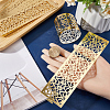 Gorgecraft 50Pcs Metallic Paper Napkin Rings AJEW-GF0007-54B-3