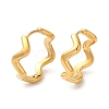 Brass Hoop Earrings EJEW-M261-01G-01-1-1