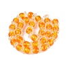 Inner Flower Handmade Lampwork Beads LAMP-Q039-13B-2