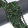 Natural Ruby in Zoisite Beads Strands G-K389-B12-01-2