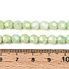 Anti-Tarnish Electroplate Glass Beads Strands EGLA-T021-6mm-15-10-4