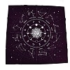 Square Polyester Zodiac Tarot Cloth AJEW-P131-01-1