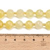 Dyed Imitation Jade Glass Beads Strands GL-Z001-02A-14-4