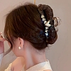 Plastic Rhinestone Claw Hair Clips PW-WG94E57-01-2