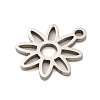 304 Stainless Steel Charms STAS-S123-01P-10-2