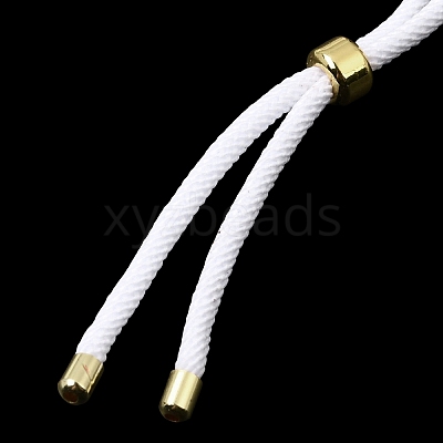 2.5MM Adjustable Braided Nylon Cords Necklace Making FB-CBAA152-02G-32-1
