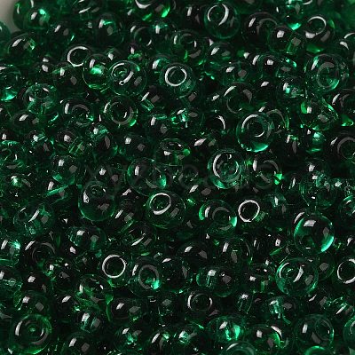 Transparent Colours Glass Seed Beads X1-SEED-P006-02A-09-1