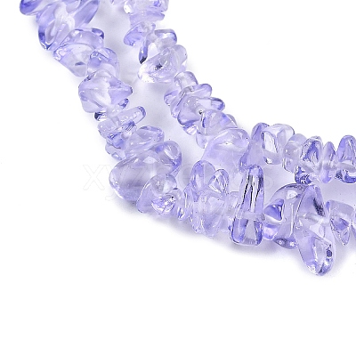 Transparent Glass Beads Strands GLAA-Z009-01G-1