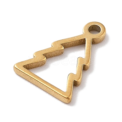 304 Stainless Steel Charms STAS-R003-01G-06-1