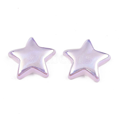 ABS Plastic Imitation Pearl Beads PACR-N013-03-1