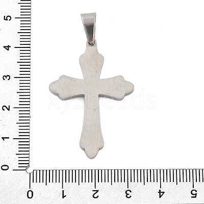 304 Stainless Steel Pendants STAS-G346-50P-1