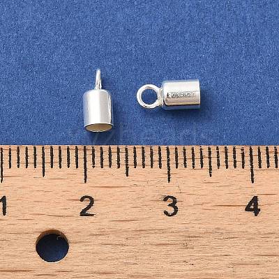 925 Sterling Silver Cord Ends STER-F032-09S-3mm-1