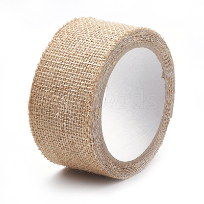 Self Adhesive Burlap Ribbon OCOR-T010-06-4.8cm-1