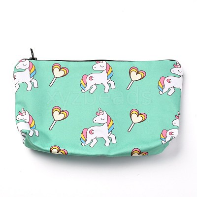 Polyester Tarp Zip Cosmetic Pouches ABAG-G010-03A-1