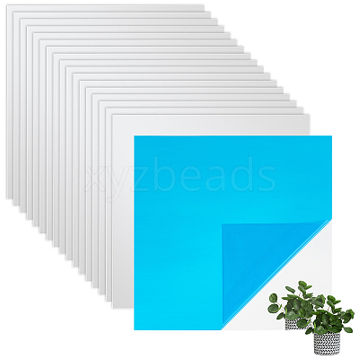 PET Plastic Mirror Wall Stickers DIY-WH0308-435-1