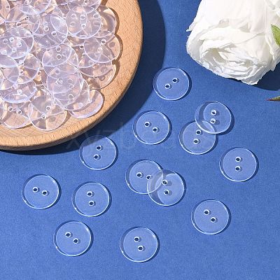 Lucid Round 2-hole Shirt Button BRB1B3J-1