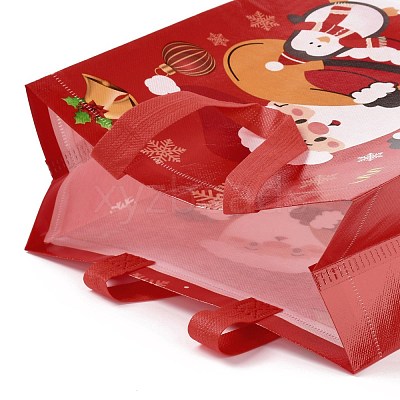 Christmas Theme Laminated Non-Woven Waterproof Bags ABAG-B005-01B-01-1