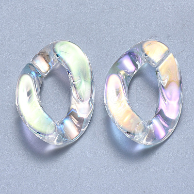 Transparent Acrylic Linking Rings OACR-S036-001B-D01-1