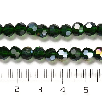 Transparent Glass Beads EGLA-A035-T6mm-B10-1