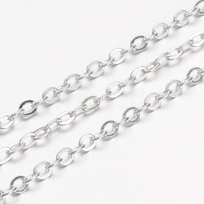 Brass Cable Chains X-CH030-S-1
