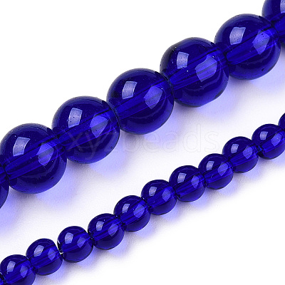 Transparent Glass Beads Strands LS-GLAA-T032-T4mm-15-1